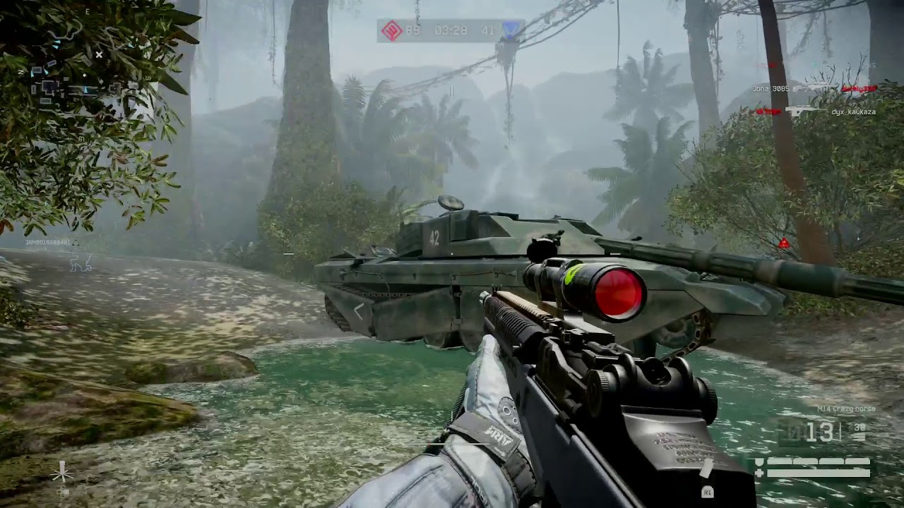 Warface TDM | Crossing - with M14 - 41 kills, 13.7k/d