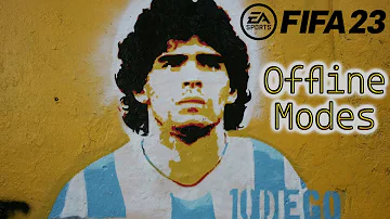 Mohu hrát FIFA 23 bez internetu?