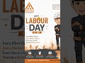 Honoring the Hands That Build Our Tomorrow | Happy Labour Day 2026#labour #trending #job #reels #new