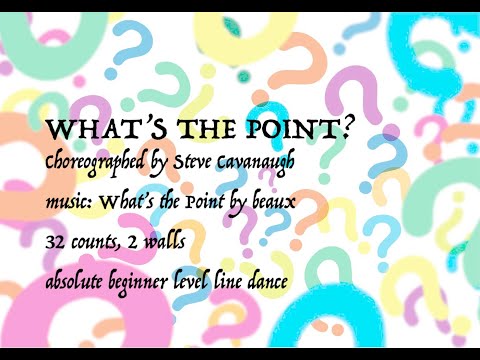 What's the Point line dance