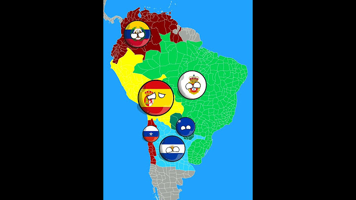 evolução da América do Sul :D @levirpaises