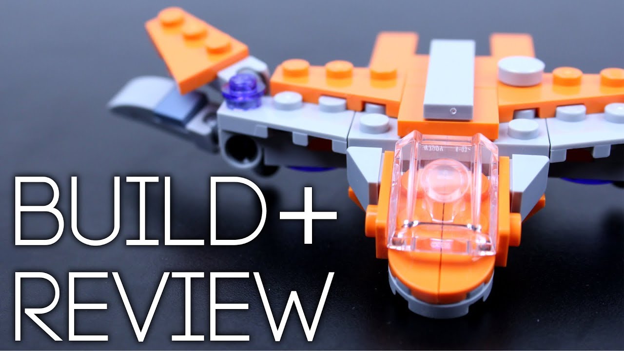 Lego Avengers Infinity War Guardian's Ship Build + Review