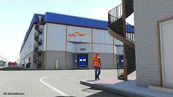 Animation Movie - Agility logistics warehouse riyadh - Shahin engineering consultants