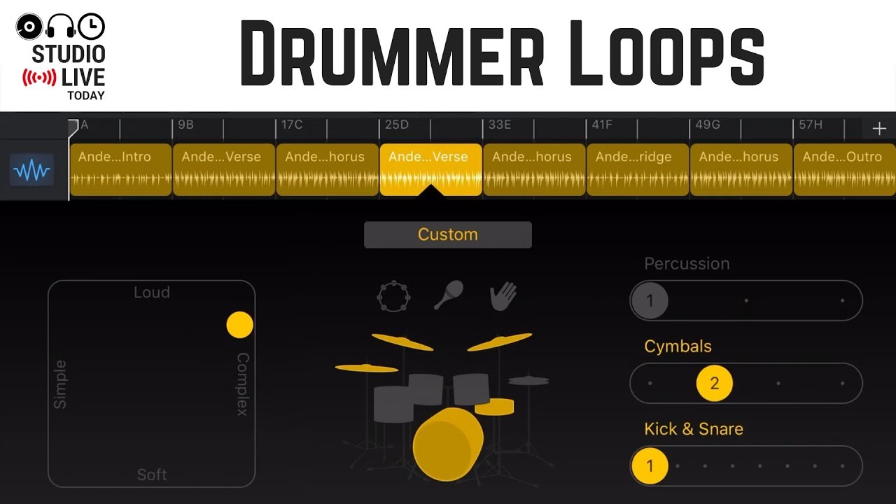 garageband drum loops