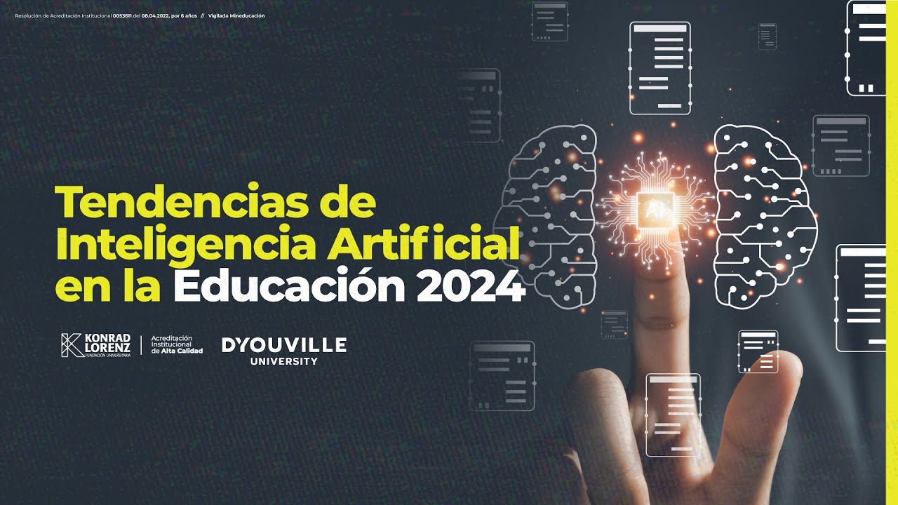 Tendencias de Inteligencia Artificial en la Educación 2024 - YouTube