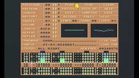 Show - Atari ST Noisetracker mod