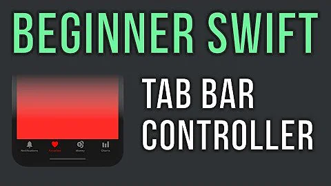 Swift UITabBar Tutorial & Basic Customization - Xcode 10