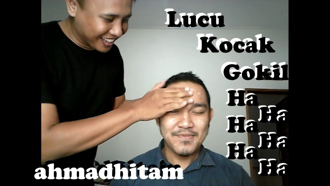 Revenge My Friend Does My Make Up Lucu Kocak Gokil Ahmad HITAM