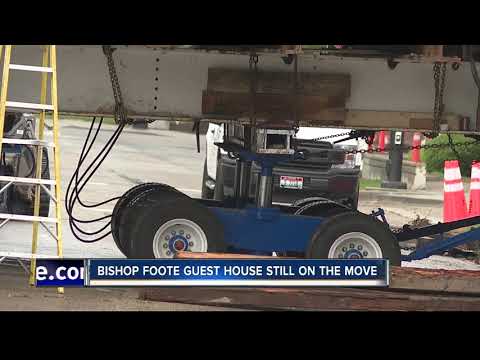 Bishop Foote guest house still on the move