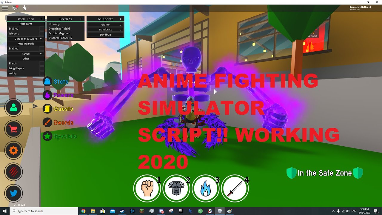 *PATCHED* ANIME FIGHTING SIMULATOR SCRIPT SHOWCASE *WORKING* APRIL