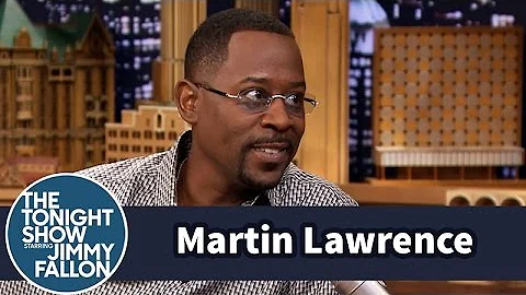 Martin Lawrence Brings Jerome in the Tonight Show House