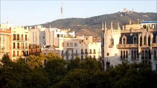 Beautiful view from casa gracia barcelona