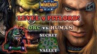 Grubby | Warcraft 3 The Frozen Throne | Orc v HU - Level 9 Pitlord! - Secret Valley