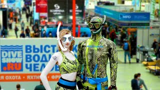 Выставка Moscow Dive Show 2021. День первый,новинки SALVIMAR​.