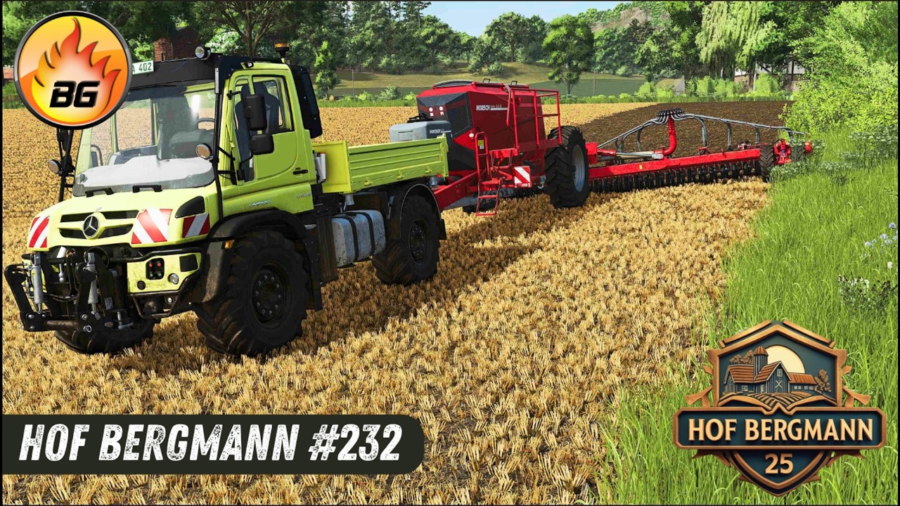 Abschluss der Häckselarbeiten | Hof Bergmann #232 | Landwirtschafts-Simulator 25