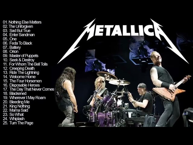 Metallica Greatest Hits Full Album [NO ADS] class=