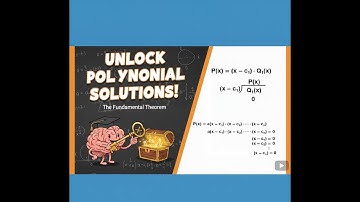 How to Solve Polynomial Equations - Fundamental Theorem of Algebra Explained