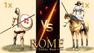 How Militia Hoplites Fares Against Seleucid Cavalry Roster in OG Rome: Total War?