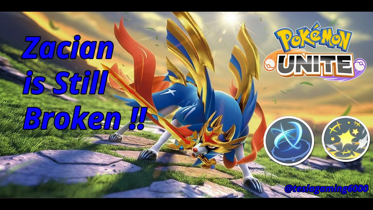 ZACIAN GAMEPLAY POKEMON UNITE 