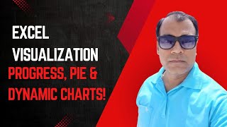 Master Data Visualization in Excel | Progress Tracker, Expenses Pie Chart & Dynamic Charts