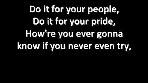 The Script - "Hall Of Fame" Lyrics