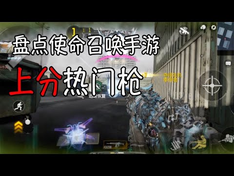 【使命召唤手游】盘点当前赛季热门上分枪，你的本命枪在不在里面 #使命召唤教主