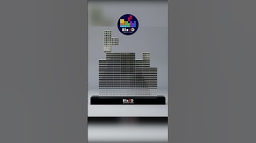 TETRIS MAGNETIC CUBE #shorts  #blender #tetris #puzzle #magnetic #asmr #テトリス #тетрис #animation