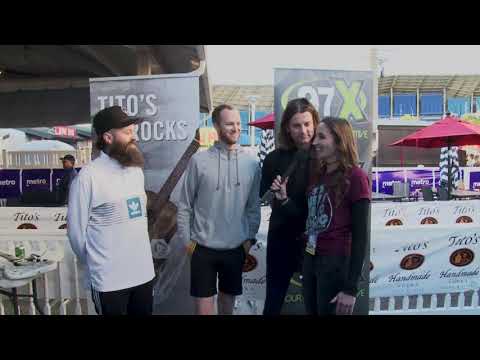 Judah & The Lion Backstage at 97X NBT 19