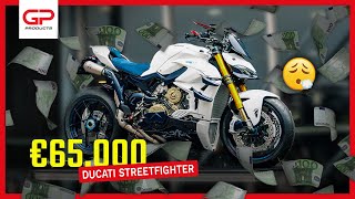 🥶 Building a 1OF1 € 65.000,- DUCATI STREETFIGHTER V4S 2024 with € 33.710,- in MODS! CARBON BLUE 🥶