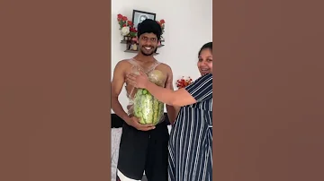 Watermelon Pregnant Challenge Fake Pregnancy Full Video On My Channel 