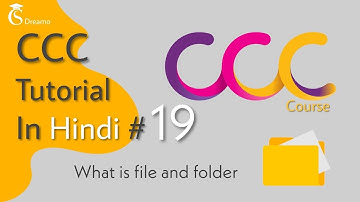 What is file and directory management in ccc [what is file and folder]