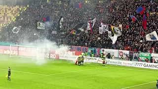 FC Dinamo Bukarest vs. FCSB 0-1, 26. November 2023, Pyro & Riots