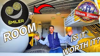 STAYING IN THE SMILER ROOM | ALTON TOWERS RESORT HOTEL | IS IT REALLY WORTH IT??? |