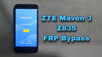 ZTE Maven 3 Z835 FRP Bypass By Unlock Tool Easy Method