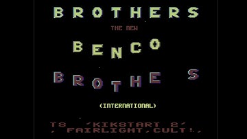 C64 Crack Intro : New Bencor Brothers 1987