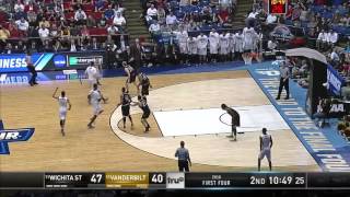 Famous Wichita State vs. Vanderbilt: Riley LaChance three-pointer Profile