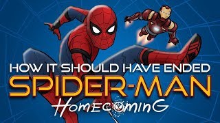 HINDI ||How Spider man Homecoming should have Ended HINDI|| HISHE Spiderman Homecoming Hindi
