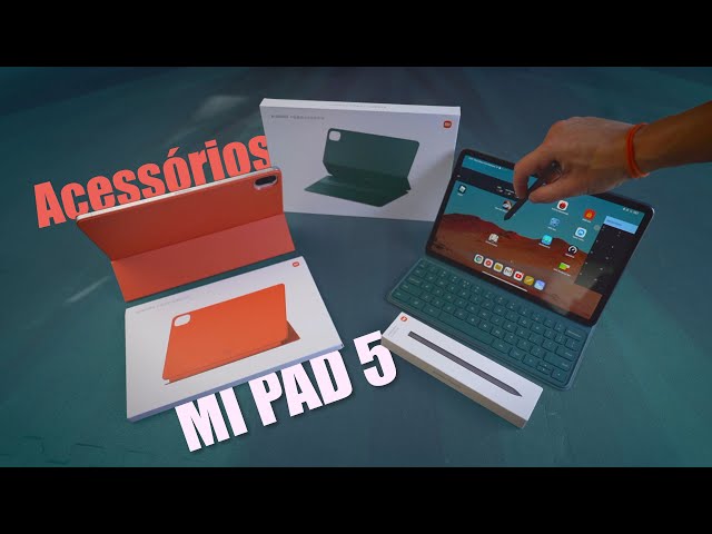 Melhores Acessórios MI PAD 5 PRO caneta , capa , teclado