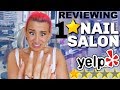 Going To The WORST Reviewed NAIL SALON In My City! *1 STAR*