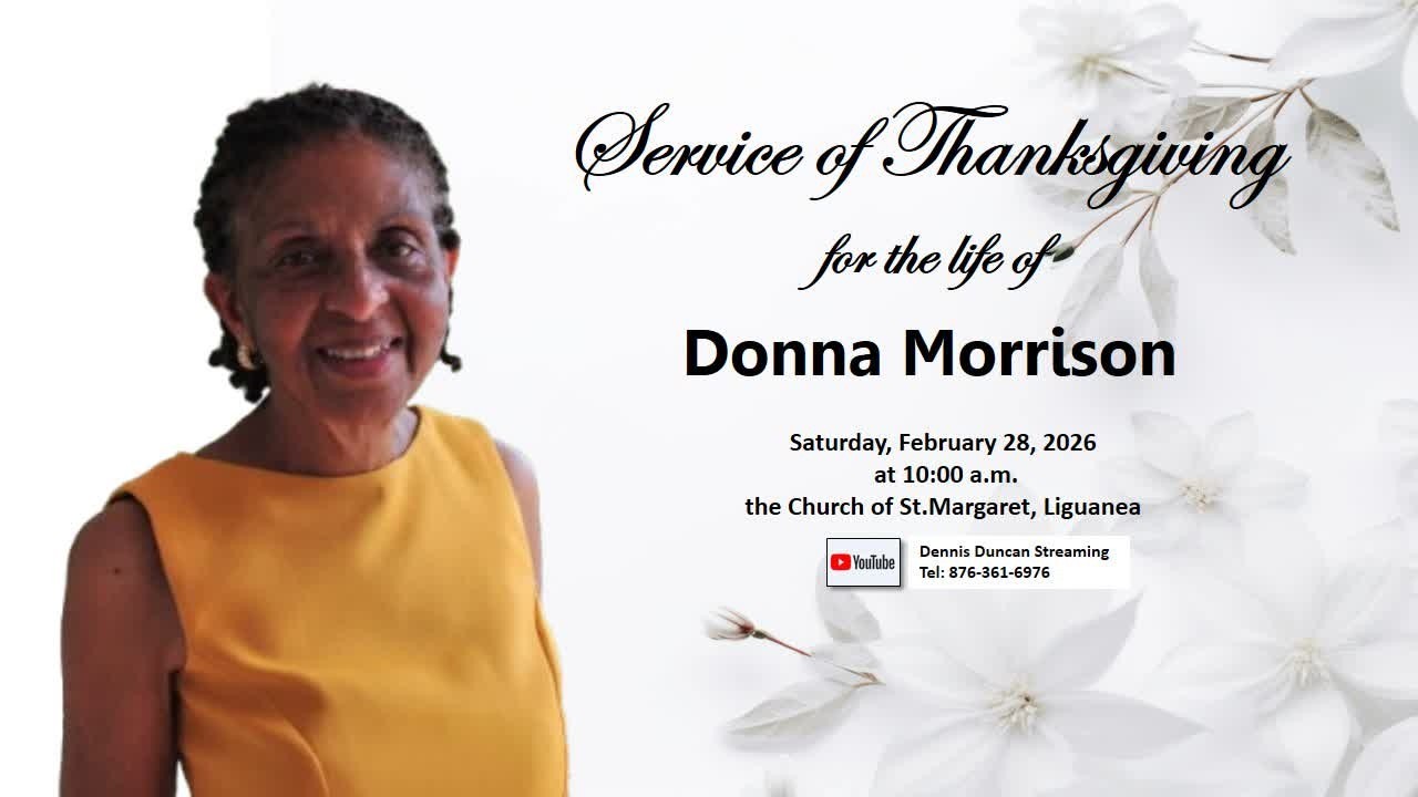 Service of Thanksgiving for the Life of Donna Morrison
