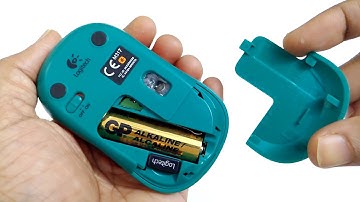 Logitech M317 Switch Fix /double click - Disassembly