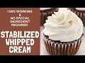 Stabilized Whipped Cream No Melt Whipped Cream How To Whip Cream Perfectly Archie S Corner mp3