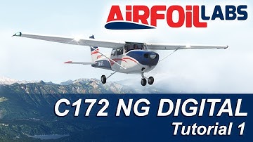 C172 NG DIGITAL Tutorial 1 - About the Welcome Screen, User Interface Basics, and Settings.