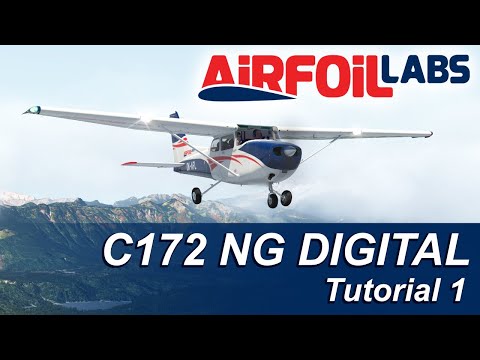 C172 NG DIGITAL Tutorial 1 - About the Welcome Screen, User Interface Basics, and Settings.