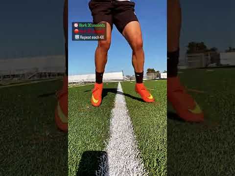 تمریناتی برای افزایش سرعت تمرین فوتبال بدنسازی Training Soccer Bodybuilding Follow My Channel 