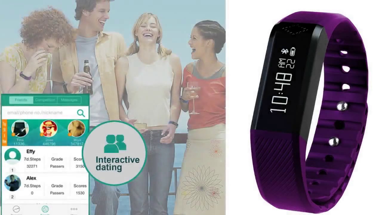 Toprime Fitness Tracker Sleep Monitor with Call and Text Notifications YouTube