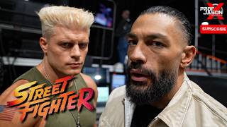 ROMAN REIGNS’ PLANS AFTER WM42 PROMOTES STREET FIGHTER WITH CODY RHODES!
