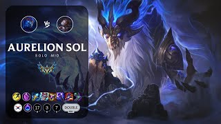 Aurelion Sol Mid vs Orianna - KR Challenger Patch 13.19