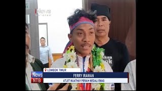 Peraih Medali Emas Pon Aceh Sumut Diarak