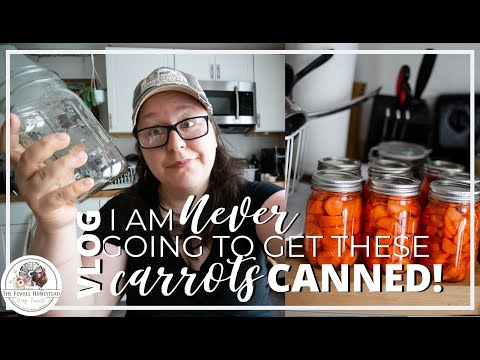 VLOG | Canning Carrots (MAYBE!?) + Canning Jar RANT